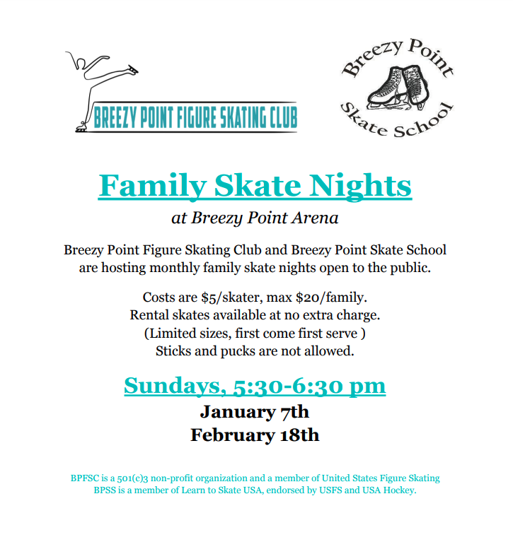 Family Skate events